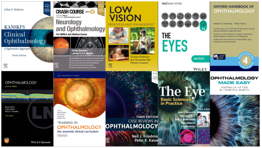 Ophthalmology books